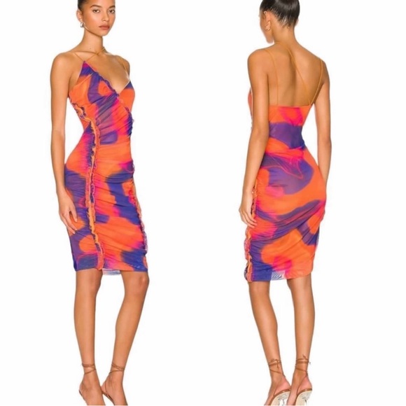 Revolve | h:ours Quintana Dress in Candy Ombré | Size XS - Picture 1 of 12